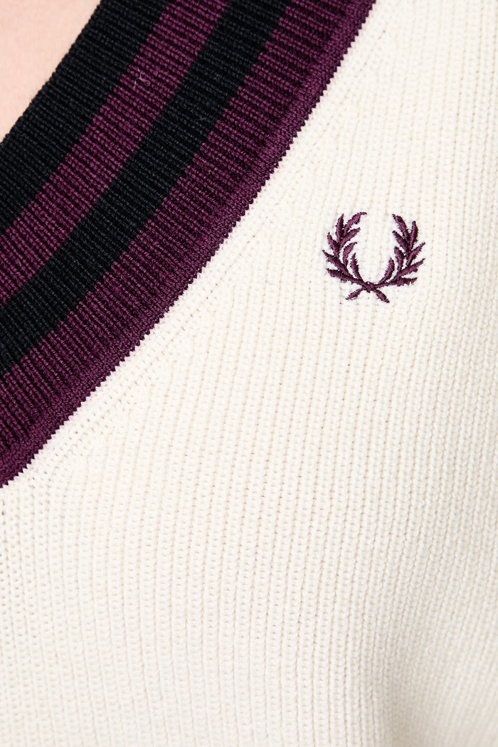 Fred Perry Sweter damski z dodatkiem wełny K3123.560
