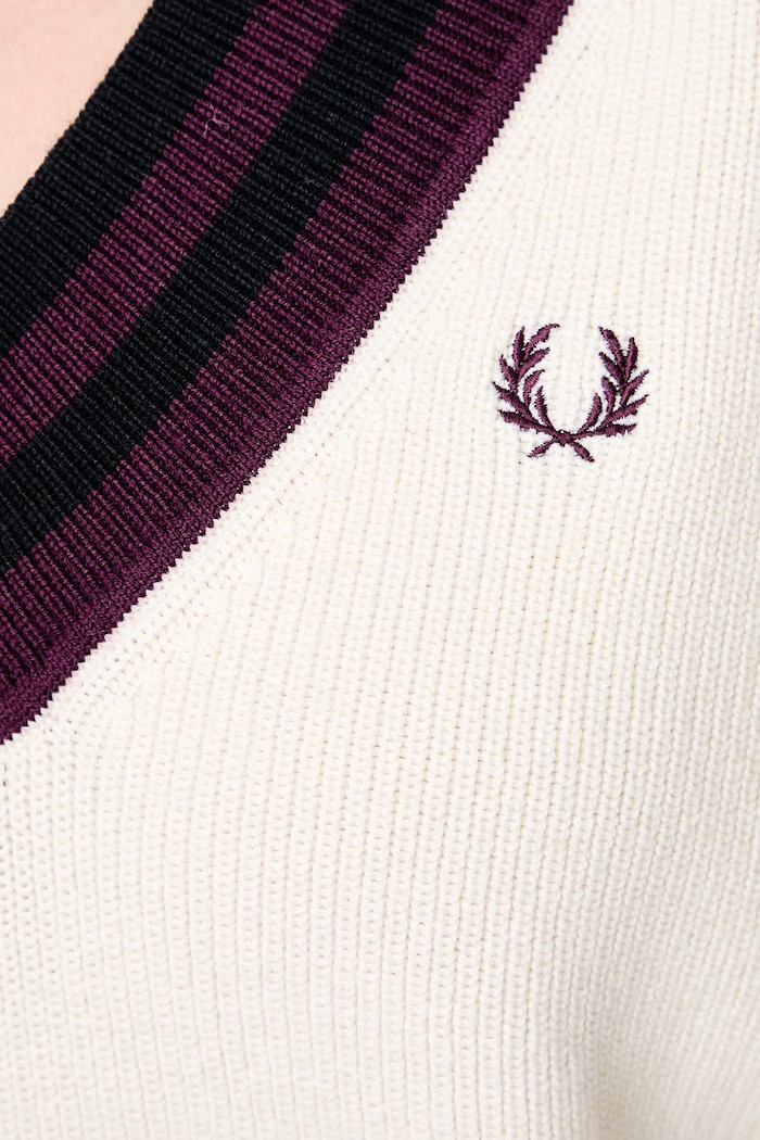 Fred Perry Sweter damski z dodatkiem wełny K3123.560