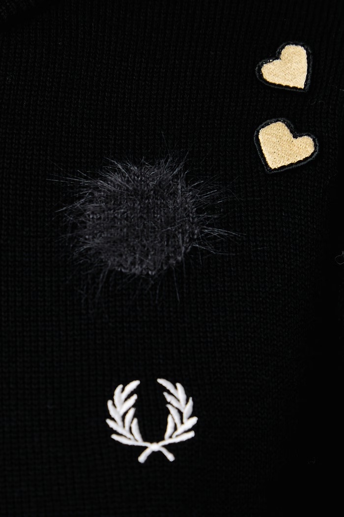 Fred Perry Sweter damski z wełną SK3101.102