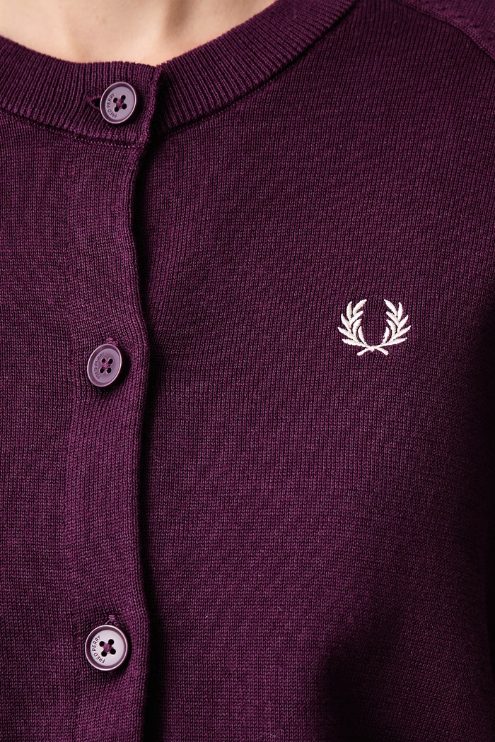 Fred Perry Kardigan damski bawełniany K3141.37C