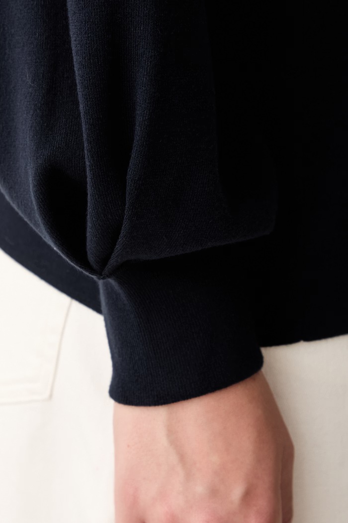 MM by Max Mara sweter rozpinany damski z wiskozą MMLGINNASTA 2626346047600 granatowy