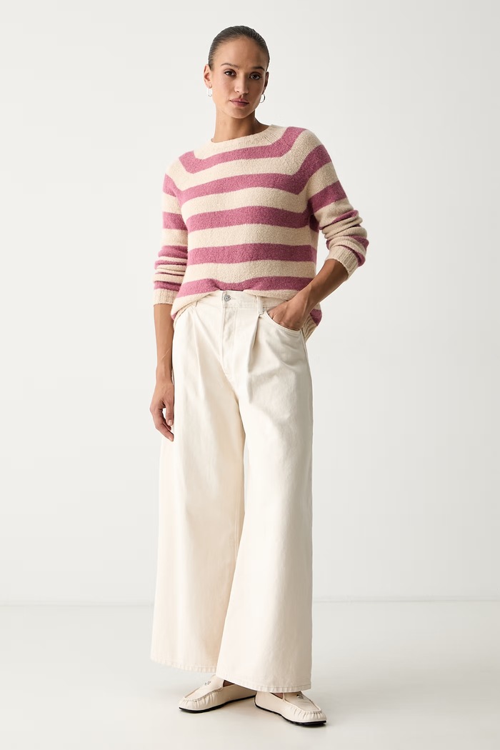 Weekend Max Mara sweter damski z dodatkiem wełny WKDGHIACCI 2625366211600 różowy AW26