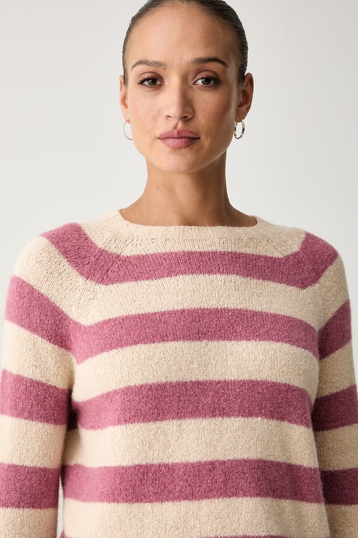 Weekend Max Mara sweter damski z dodatkiem wełny WKDGHIACCI różowy 2625366211600