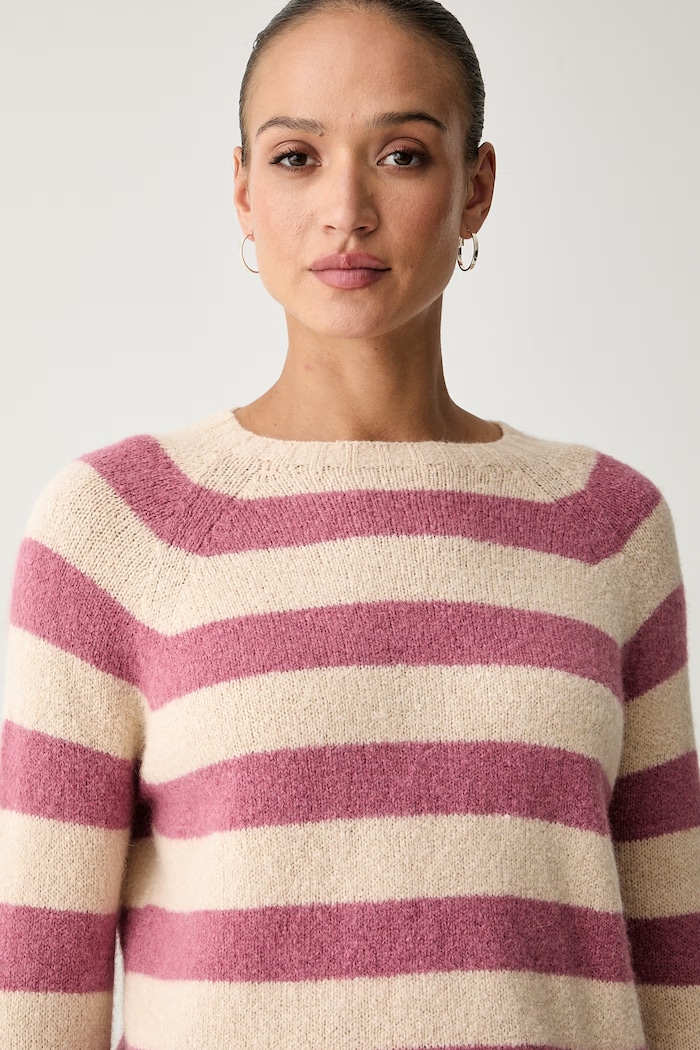 Weekend Max Mara sweter damski z dodatkiem wełny WKDGHIACCI różowy 2625366211600
