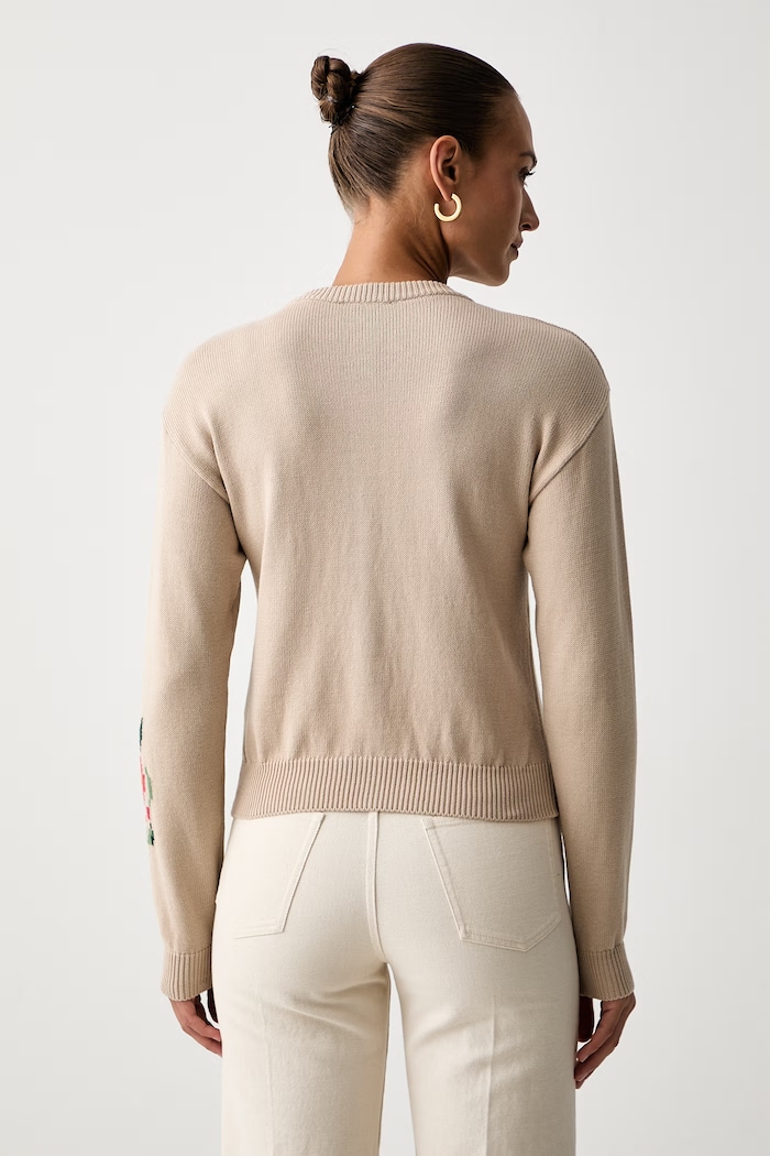 Odzież Weekend Max Mara kardigan damski z bawełną WKDTEIERA 2625346041600 beżowy
