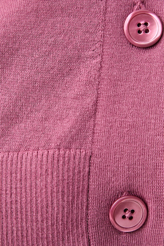 Weekend Max Mara kardigan damski z wełną WKDTORRE 2625346031600 różowy