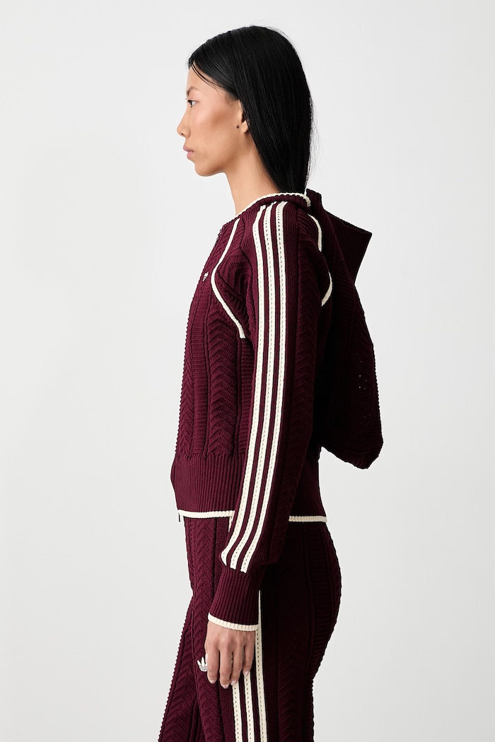 adidas Originals cardigan Women's maroon KR8941