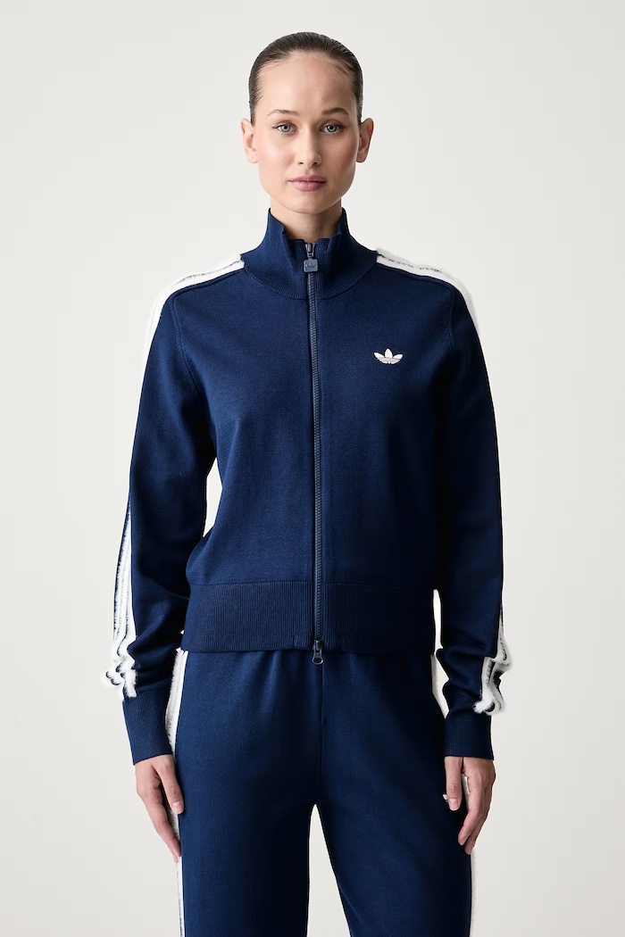 adidas Originals Ζακέτα Γυναικεία Knitted Firebird σκούρο μπλε KW2588