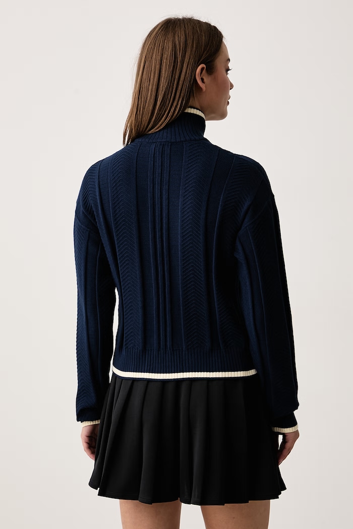 Дрехи adidas Originals Жилетка дамска Cable Knit Firebird KT1864 син