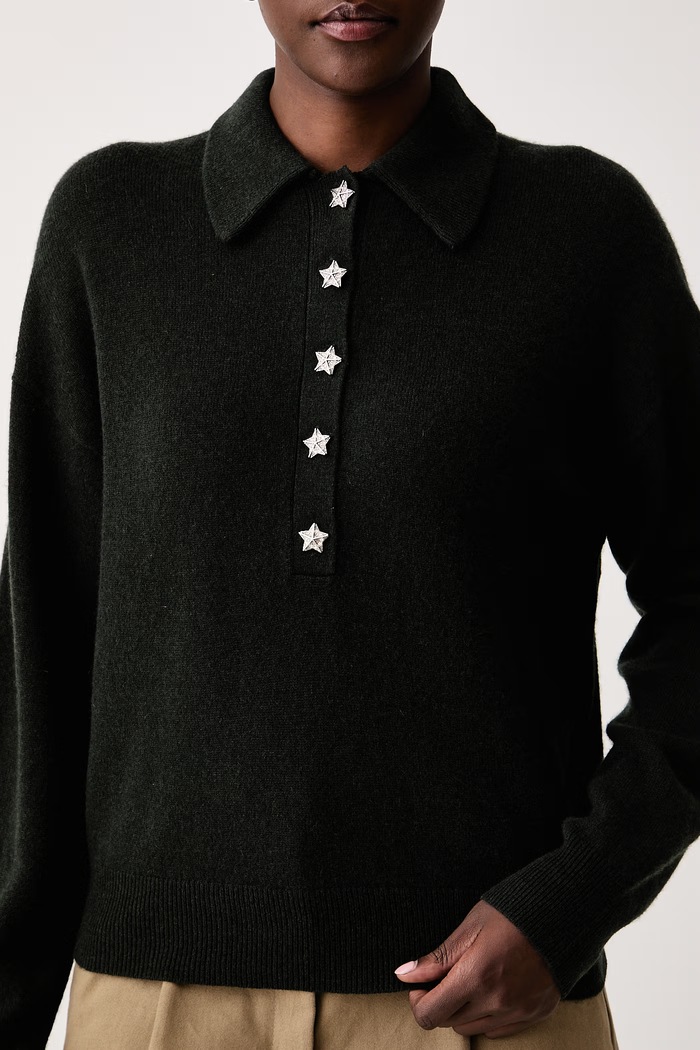 Pulover za žene od kašmira SOULA Zadig&Voltaire KWSW03023 zelena