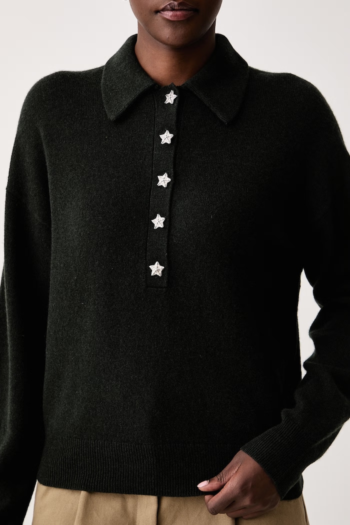 Pulover za žene od kašmira SOULA Zadig&Voltaire KWSW03023 zelena
