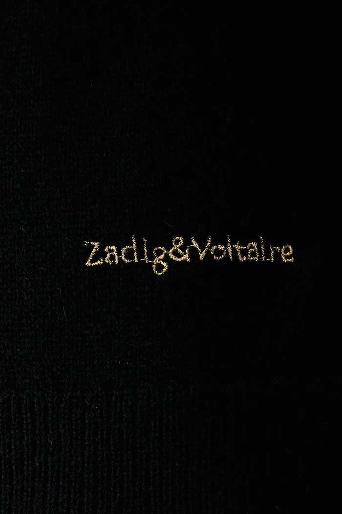 Ζακέτα γυναικεία κασμίρι MIRKAZ Zadig&Voltaire μαύρο KWCA01722