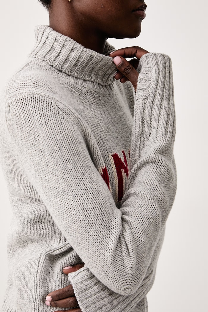 Pulover za žene od vune NALMA Zadig&Voltaire KWSW03101 siva