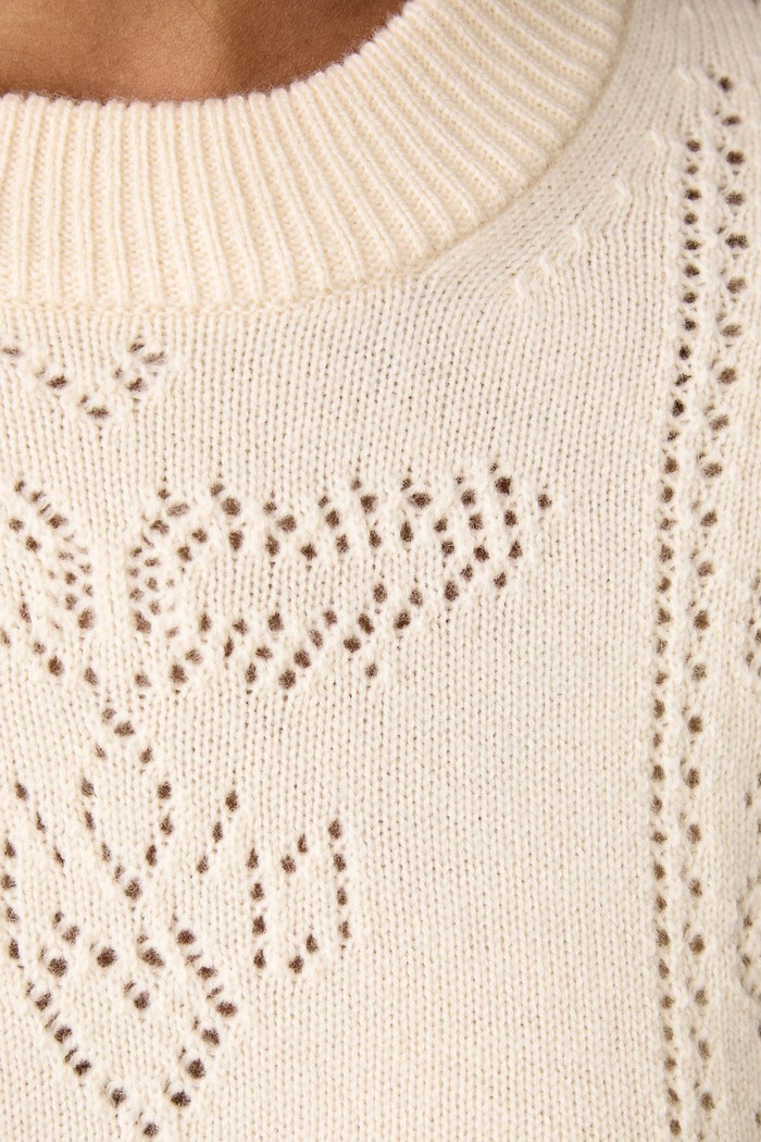 Sweter damski wełniany MARKUZ Zadig&Voltaire beżowy KWSW03009