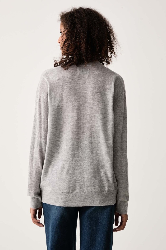 Odjeća Zadig&Voltaire Pulover za žene od kašmira SWYNY KWSW02973 siva
