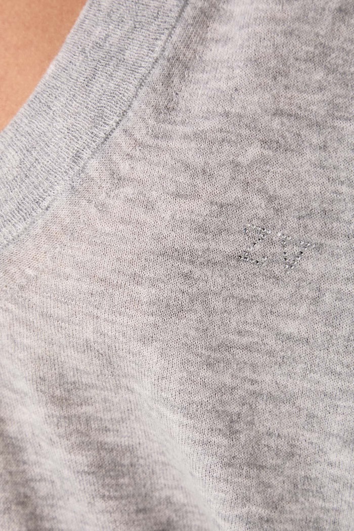 Pulover za žene od kašmira SWYNY Zadig&Voltaire siva KWSW02973