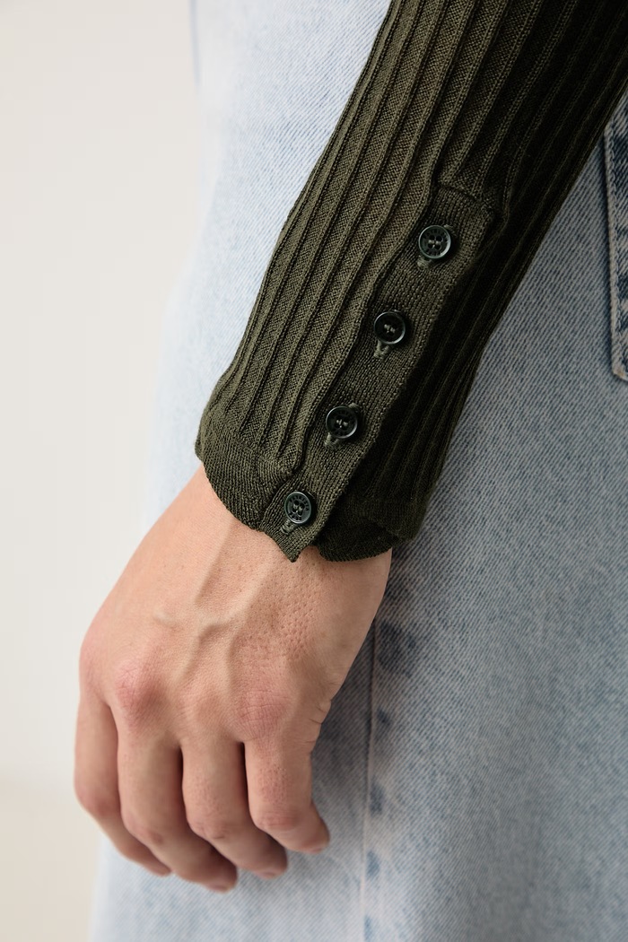 Sweter damski wełniany Patrizia Pepe zielony 8K0420.K034