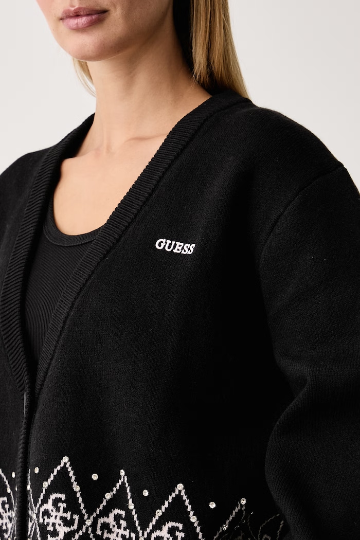 Жилетка дамска LILY Guess V6BR17.Z2279 черен