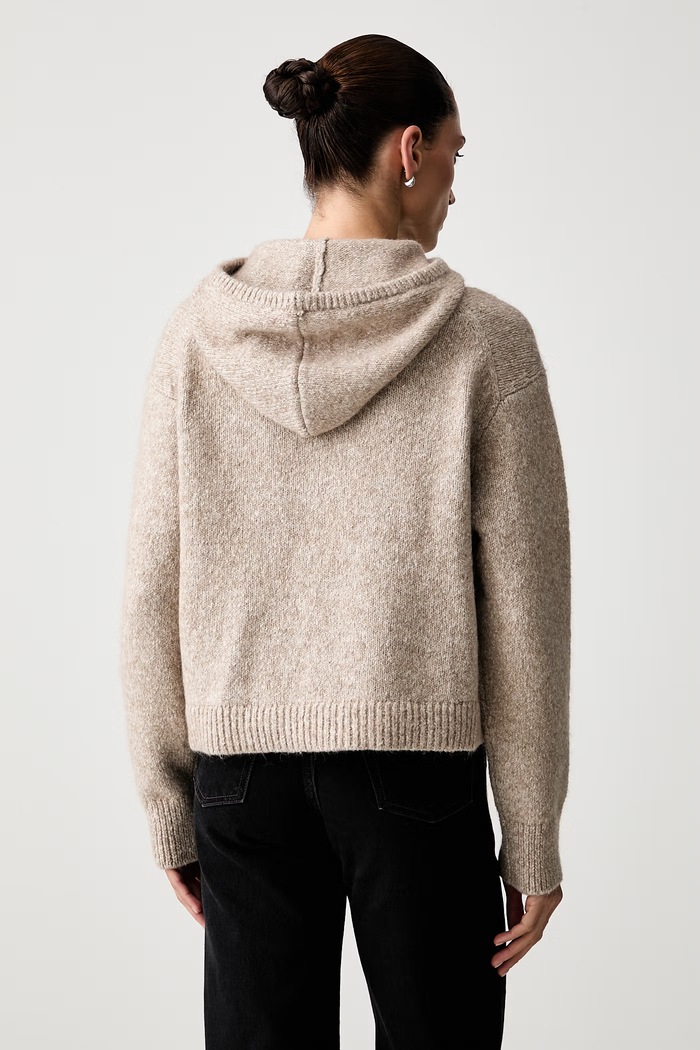 Odzież Marc O'Polo sweter damski z wełną 5000012585 beżowy