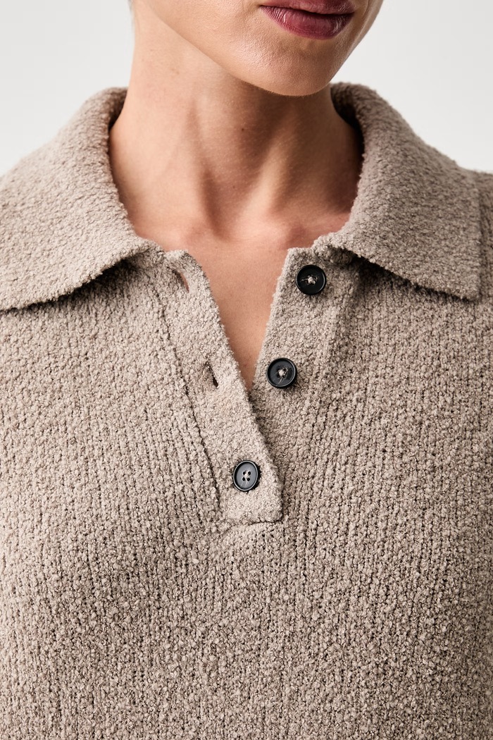 Marc O'Polo sweter damski z bawełną 5000011960 beżowy