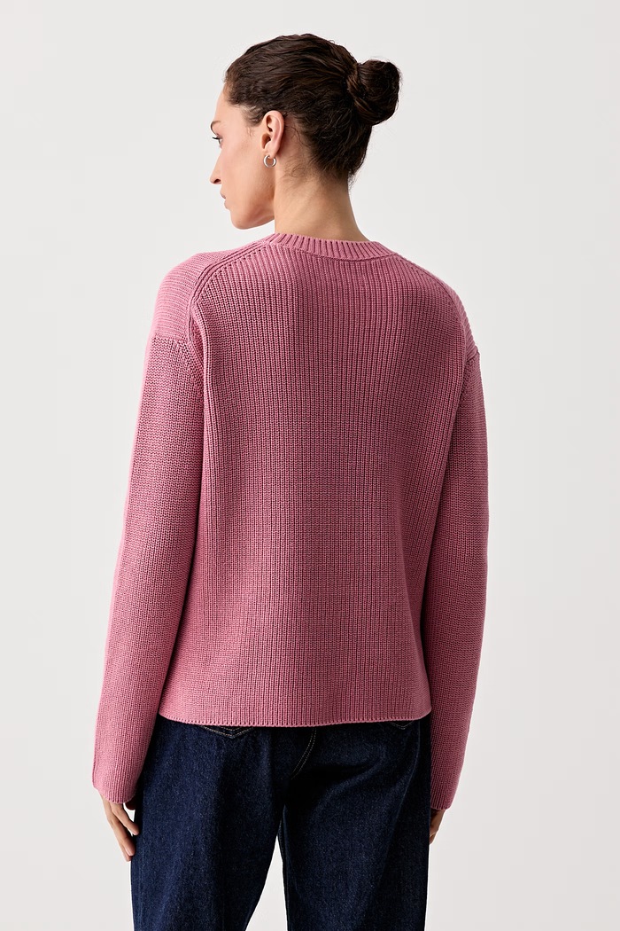 Odzież Marc O'Polo sweter damski bawełniany 5000011926 różowy