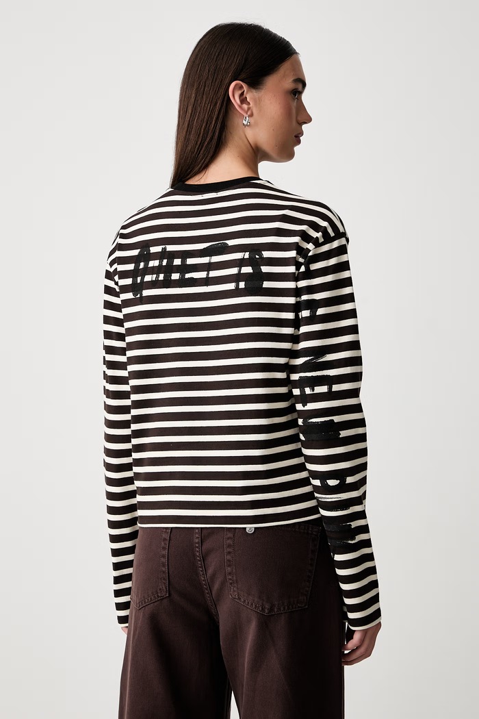 Odzież Pinko longsleeve damski bawełniany 107548.A3KV brązowy