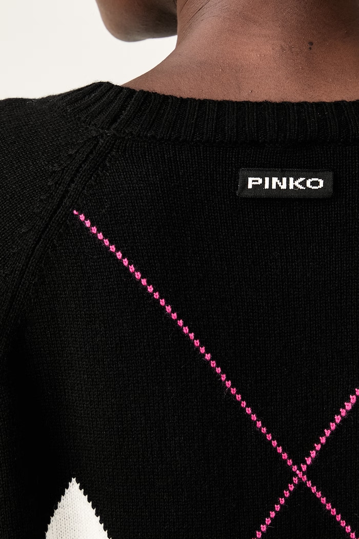 Pinko svetr dámský vlněný černá 107377.A3JE