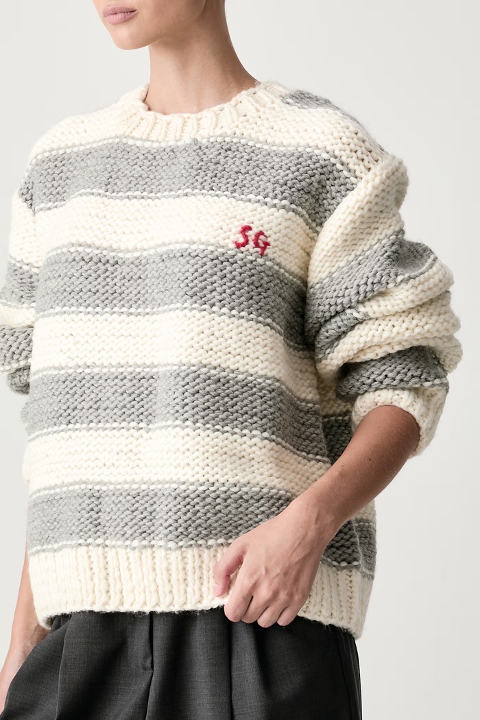 Svetr dámský vlněný Stine Goya SG.AW26.K072.2497S šedá