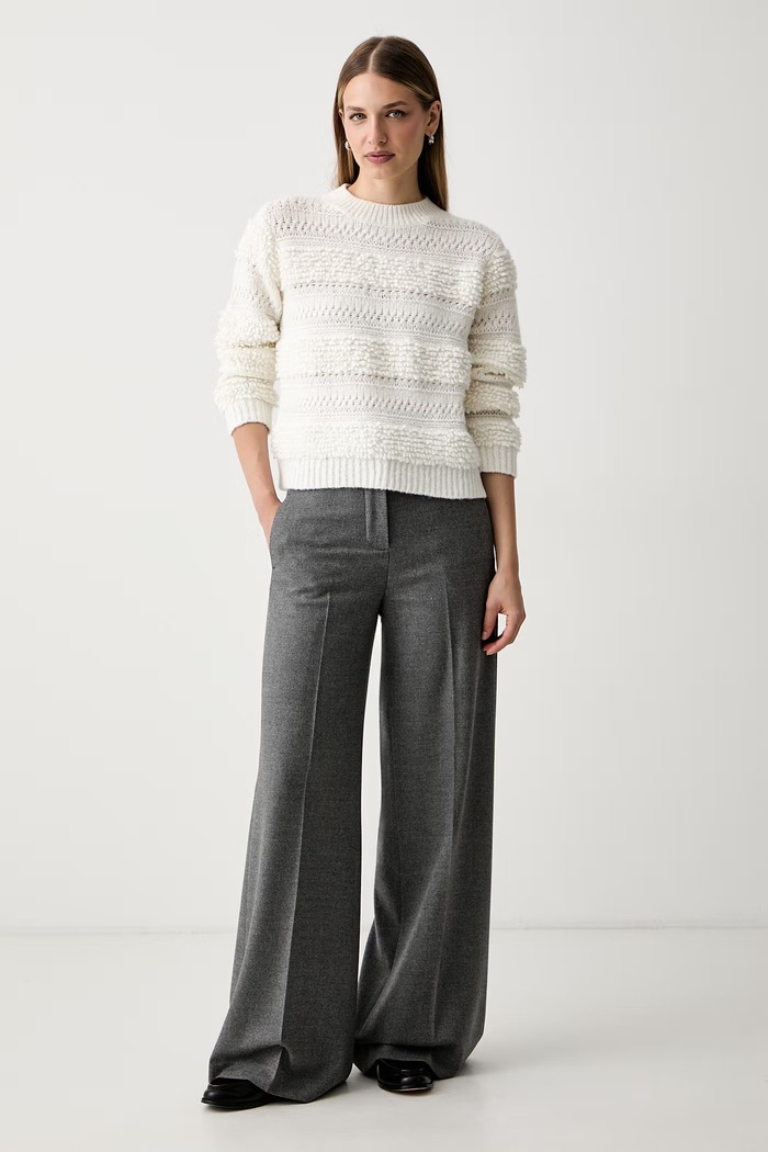 Joop! svetr dámský s příměsí vlny 30104516 béžová AW26