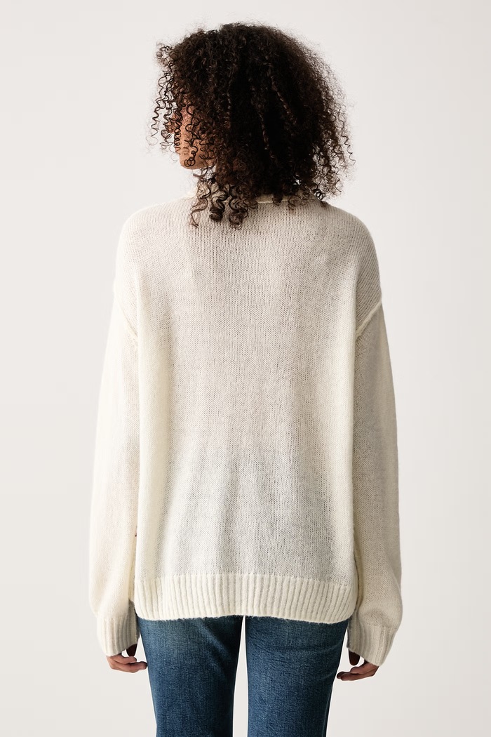 Odzież Joop! Sweter damski z wełną 30103648 beżowy