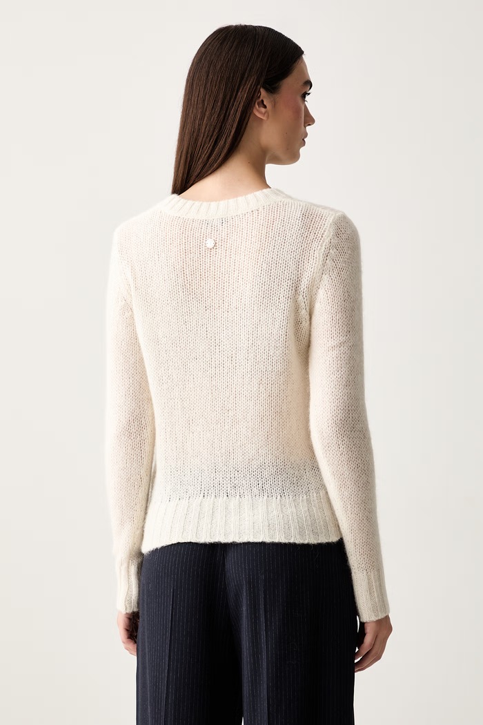 Odzież Joop! sweter damski z wełną 30103314 beżowy