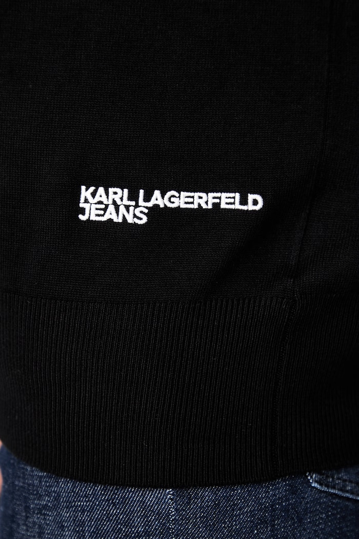 Karl Lagerfeld Jeans maglione da donna con viscosa B3W18012 nero