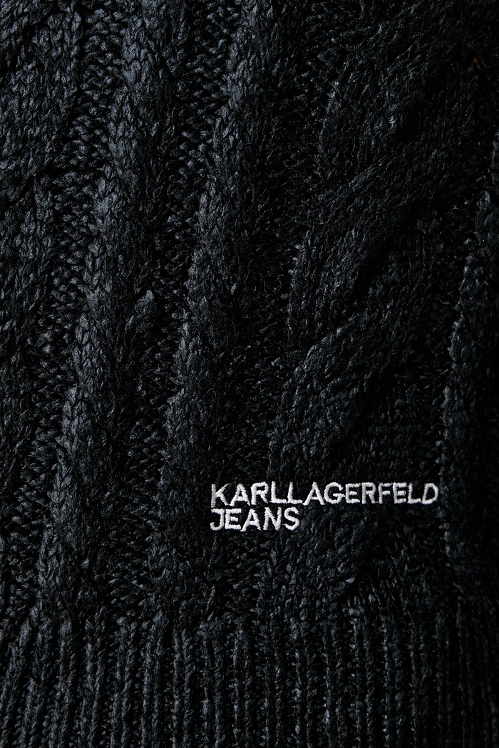 Karl Lagerfeld Jeans kamizelka damska B3W18010 czarny