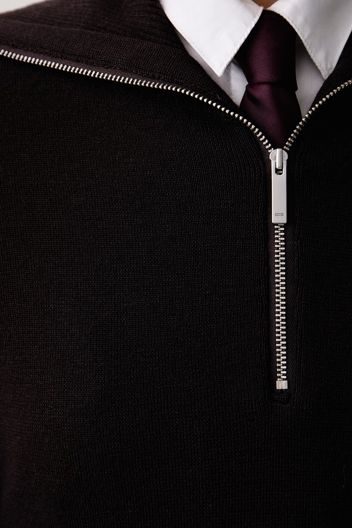 Sweter damski wełniany GZrosalie Gestuz brązowy 10911657
