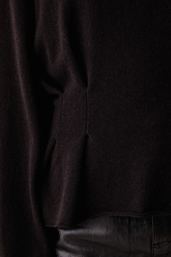Sweter damski wełniany GZmanzi Gestuz brązowy 10911492