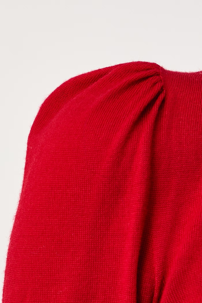 Pulover za žene od vune Twinset crvena 262TT3222