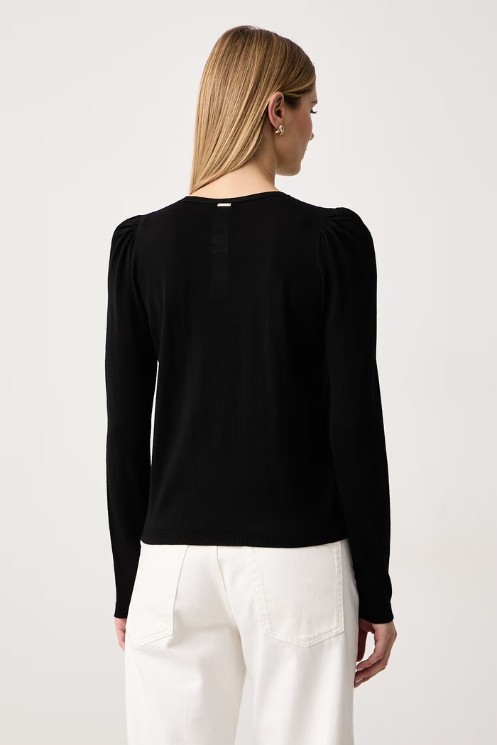 Odjeća Twinset Pulover za žene od vune 262TT3222 crna