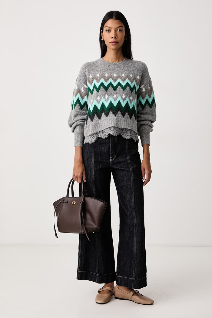 Twinset Pulover za žene 262AT3034 siva AW26