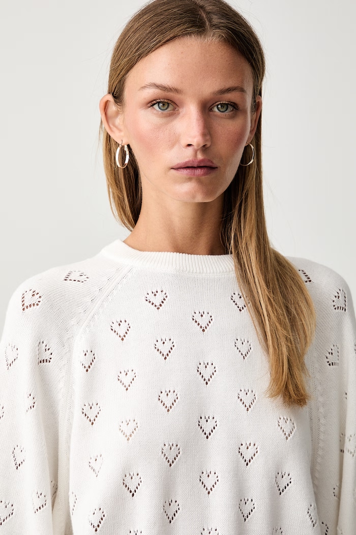 Twinset sweter damski z dodatkiem kaszmiru beżowy 262TP3024