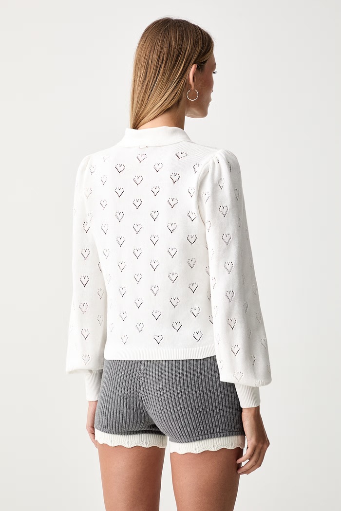 Odzież Twinset sweter damski z dodatkiem kaszmiru 262TP3022 beżowy