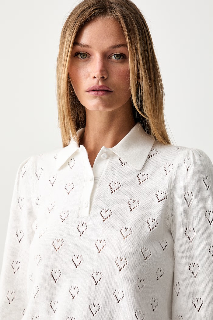 Twinset sweter damski z dodatkiem kaszmiru beżowy 262TP3022