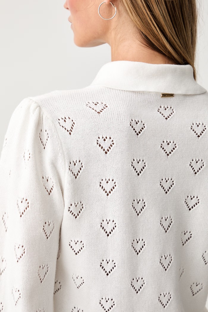 Twinset sweter damski z dodatkiem kaszmiru 262TP3022 beżowy