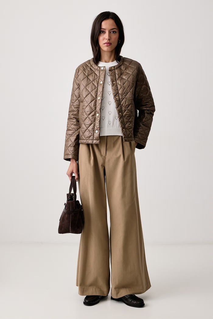 Twinset Pulover pentru femei cu amestec de cașmir 262TP3020 alb AW26