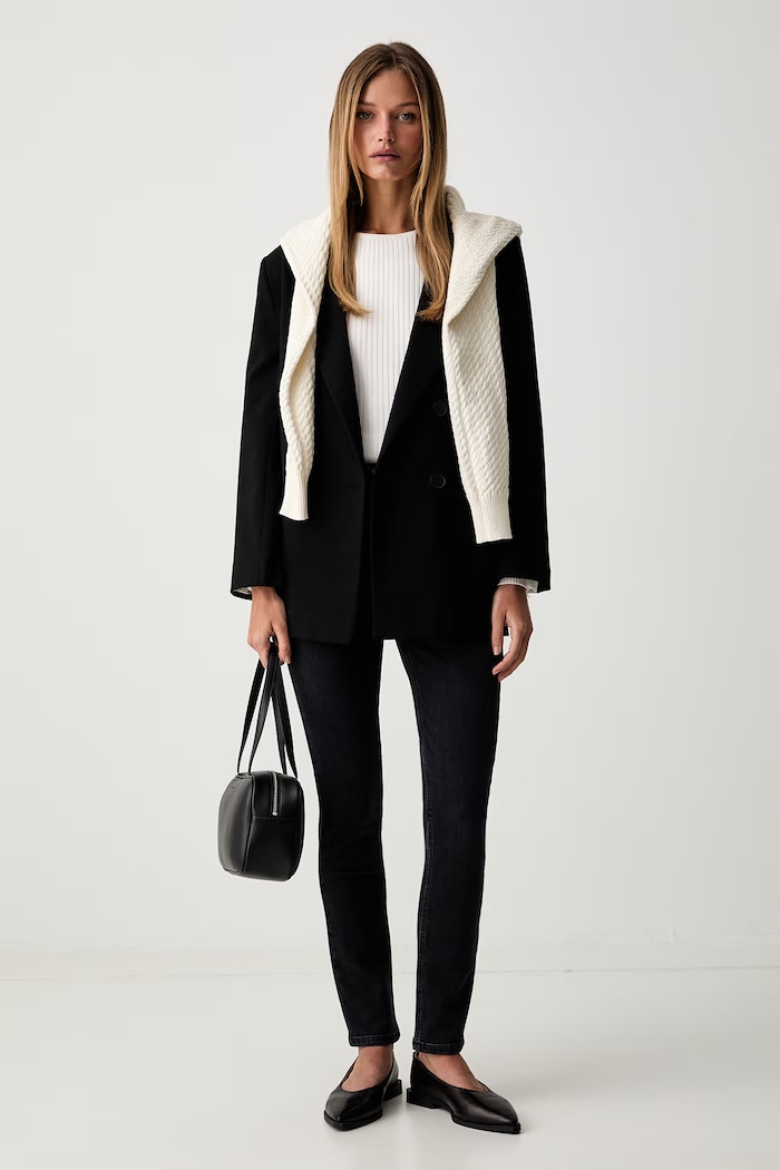 Twinset sweter damski z wiskozą 262AP3102 beżowy AW26