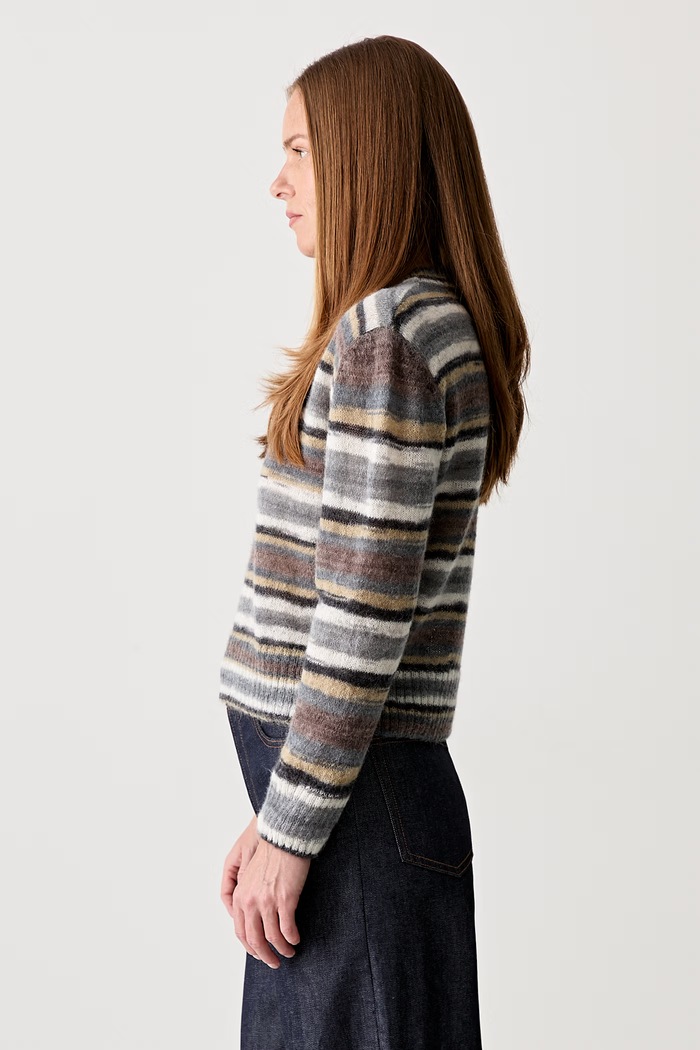 A.P.C. sweter damski z wełną pull Gabby WPABG.F23515 multicolor AW26