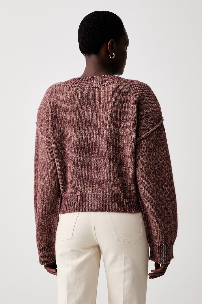 Odzież Rotate sweter damski z wełną 1165663113 pomarańczowy