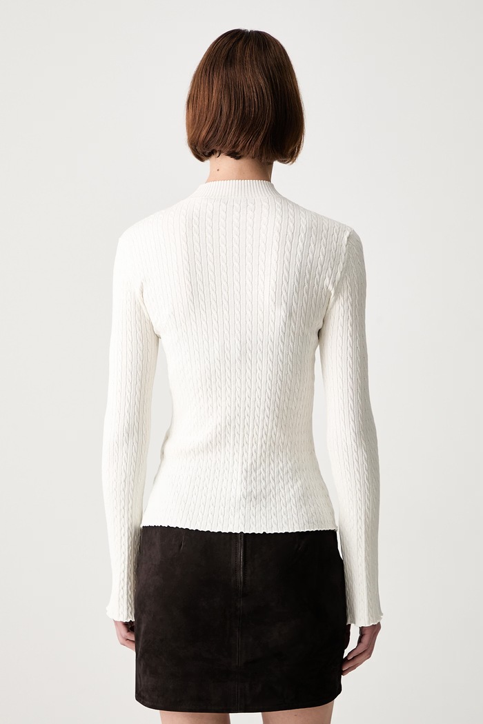 Odzież Rotate sweter z wiskozą damski 116311857 beżowy