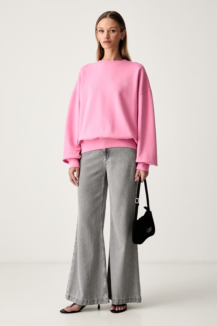 Rotate bluza damska bawełniana 1163723108 różowy AW26