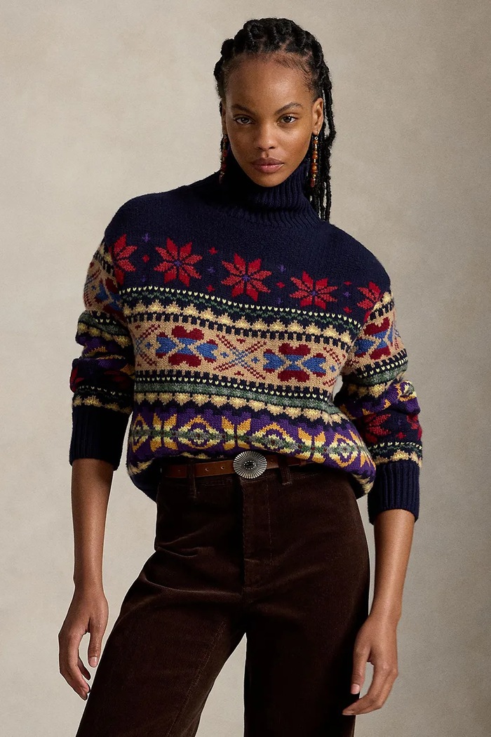 Polo Ralph Lauren светр жіночий з вовною барвистий 211B17773