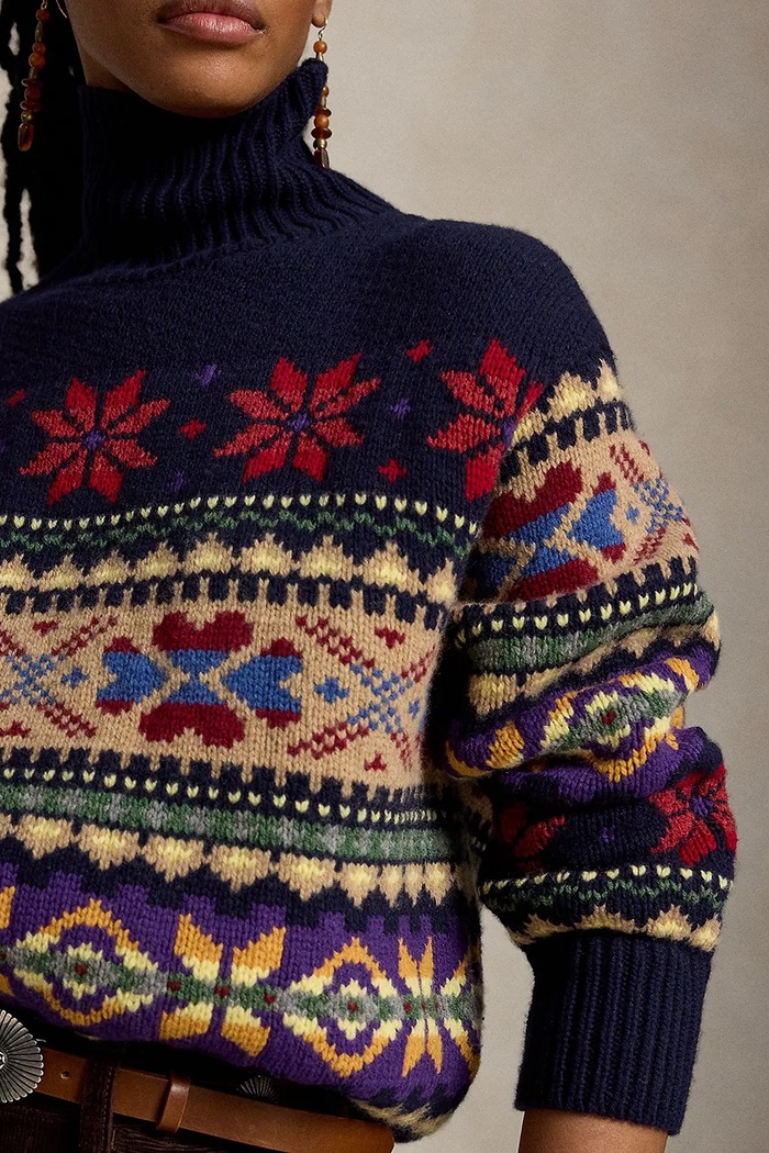 Polo Ralph Lauren светр жіночий з вовною барвистий 211B17773